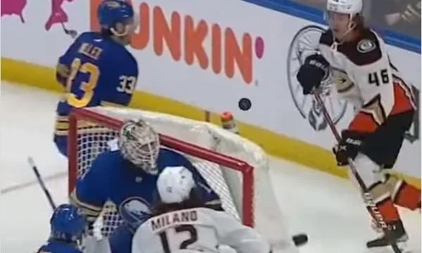 The world's craziest assistant makes this hockey player