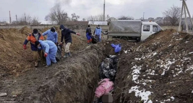 Mass grave discovered near Kiev: Inside him a thousand and 200 corpses