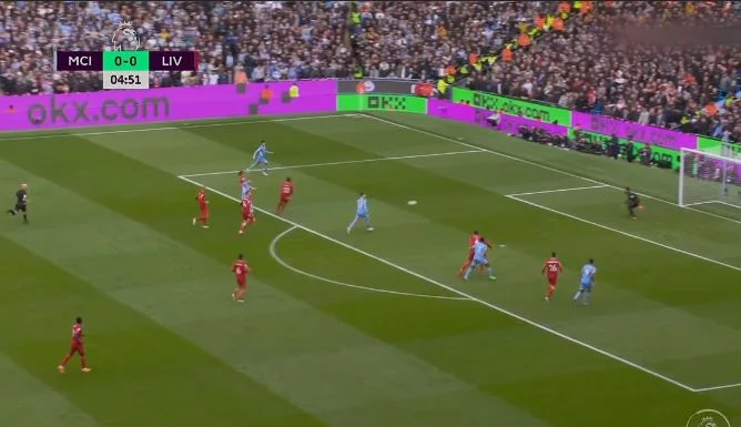 C'est la défense de Liverpool, De Bruyne.