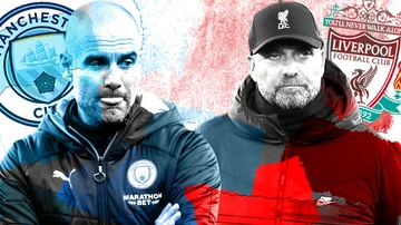 Offizielle Formen der Verbrennung Derby: Man City) Liverpool