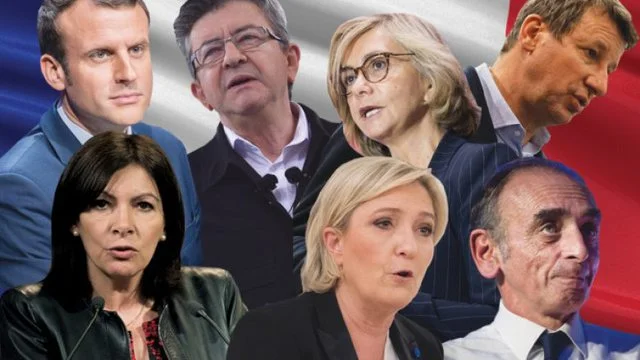La primera ronda de elecciones presidenciales de hoy en Francia, la batalla entre Macro y Le Pen