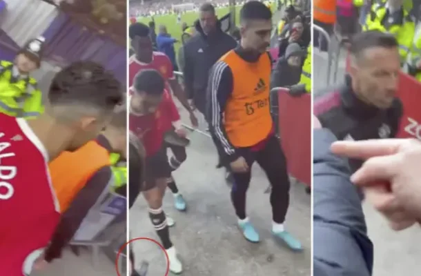 He broke his phone to the fan, Man United's team will take action against Ronaldo.