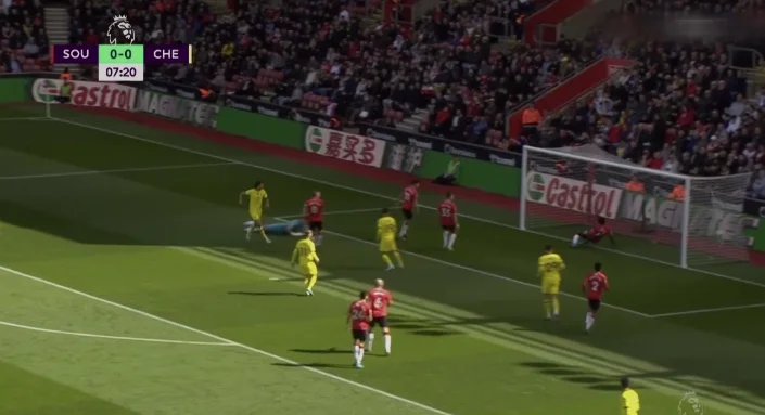 Quel coup puissant ce Alonso a marqué un beau but pour Southampton