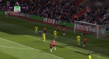 Was für einen mächtigen Schlag dieses Alonso ein schönes Tor für Southampton erreicht hat