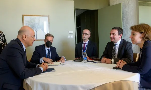 Gervala said we do not pray for recognition of Greece: How Kurt asked yesterday for recognition both met with Greek minister