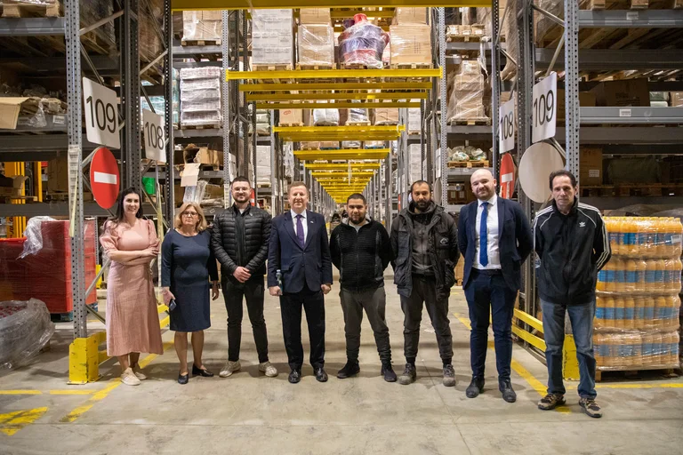 Viva Fresh Store besucht EU-Botschafter im Kosovo Thomas Szunyog