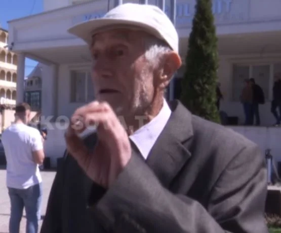 The old man from Gjilan says he was ignored by President Osmani: I waited two hours to say two words.
