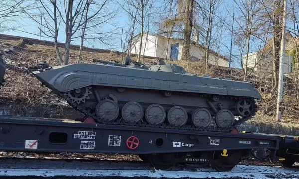 This is the first place. NATO starting to send tanks to Ukraine