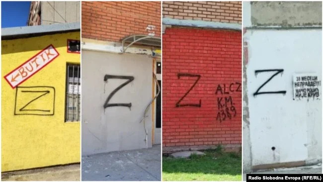 Terrible: “Z” anywhere in northern Mitrovica