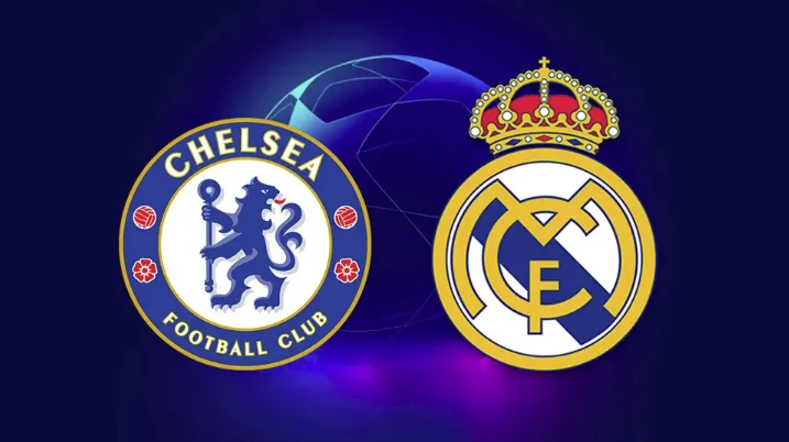 Official formations: Chelsea Real Madrid