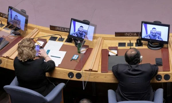 Zelensky at UN: Russian soldiers killed and tortured only for fun