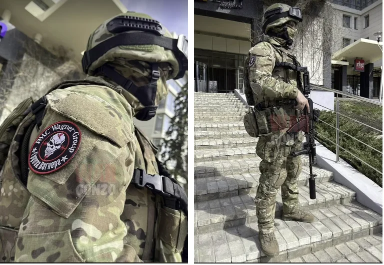 The dilemmas are removed, photography testifies to the presence of the group Wagner in Ukraine