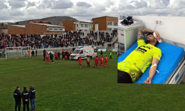 Hostage sought against persons who attacked Balkan goalkeeper