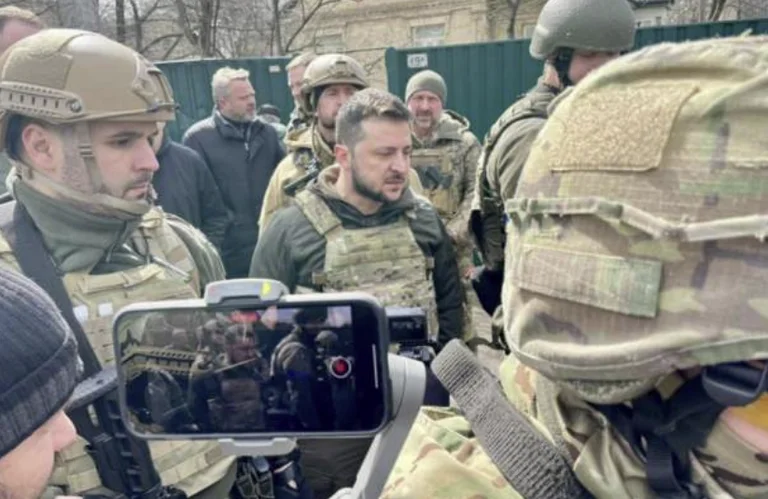 Zelensky a Butch: Il luogo in cui i civili sono stati segnalati per essere massacrati