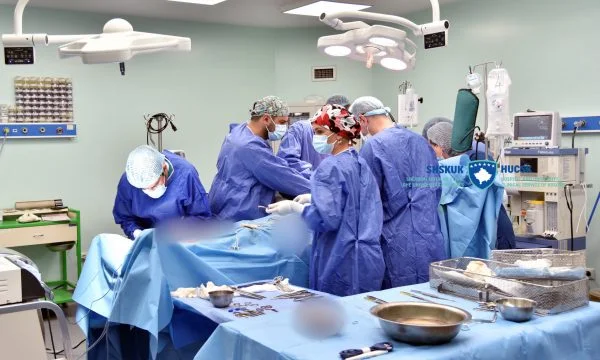 For the first time in CKUK these operations are performed