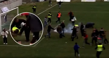 SC Gnjilane kommt mit strenger Ordnung. Ich werde den Eingang zum Stadion der Leute stoppen, die Frasari angegriffen haben.