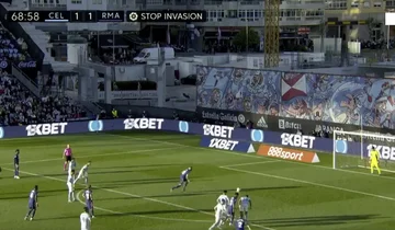 Der Benzema émotor of Real, wieder markiert Celta Vigos