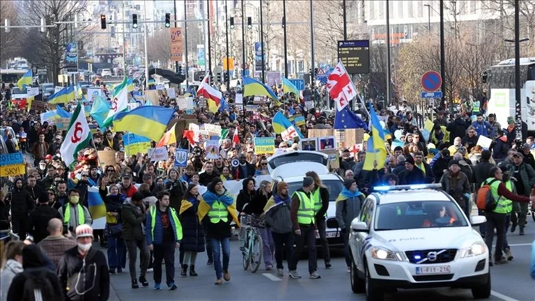 More than 170 arrested at protests in Russia, brought against war in Ukraine
