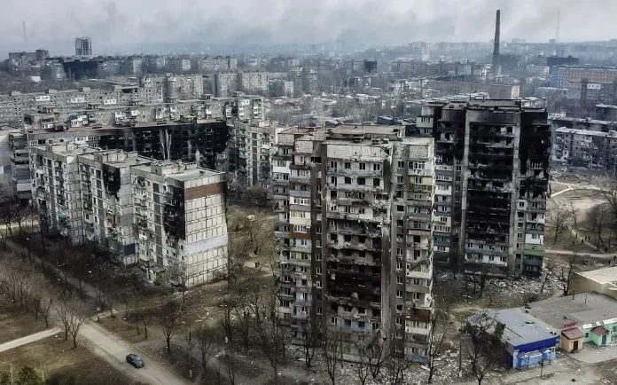 Ukrainian authorities will ask Russians to pay at least 10 billion euros for damages in the town of Marioupolis