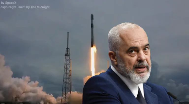 Non è la prima bugia di aprile: Nella testa del missile Falcon, oggi potrebbe essere il primo satellite albanese?
