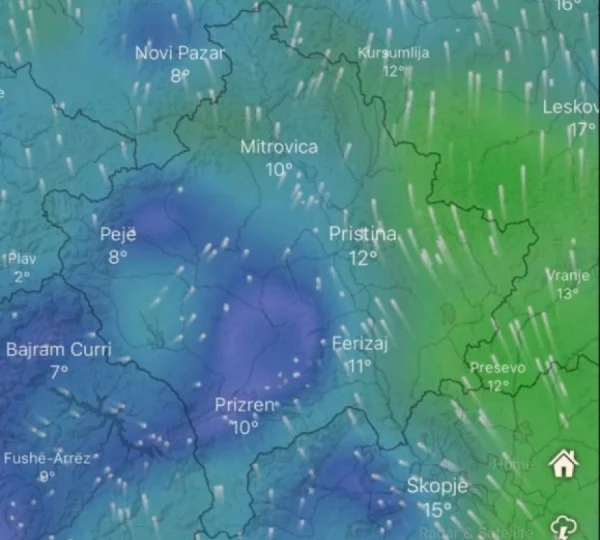 Strong winds in the country, KED: Saizing the damage caused on the grid