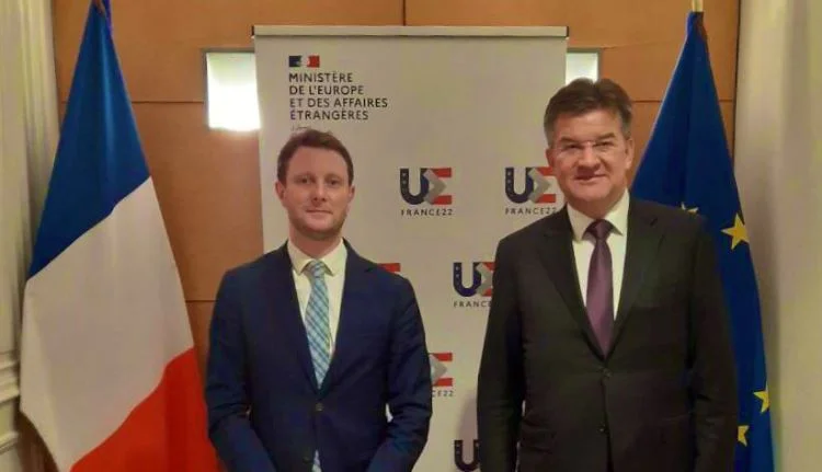 Lajcak a rencontré le secrétaire français, a discuté de la sécurité dans les Balkans