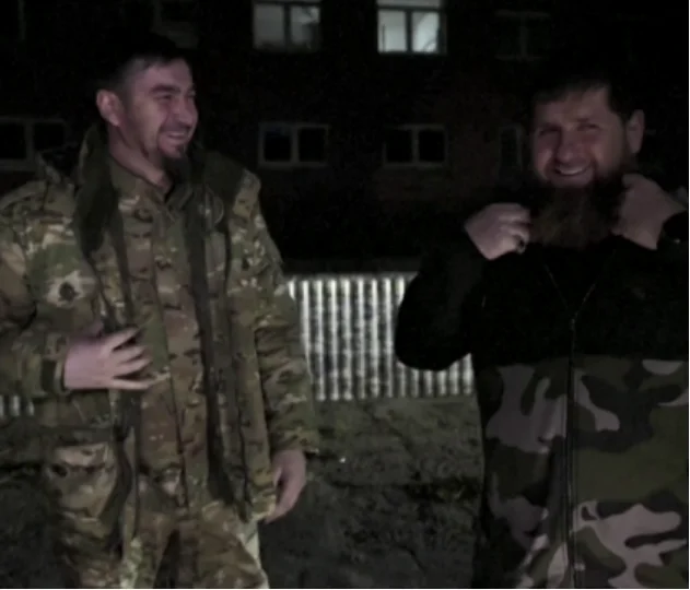 Cadyrov miserable entra en Ucrania