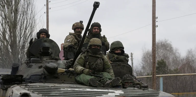 Russian troops accidentally crash their plane and refuse to follow orders
