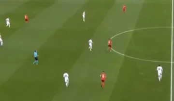 Sie haben diesen Schweizer nationalen Fernsehfehler im Spiel gegen Kosovo nicht bemerkt