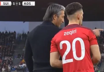 Der Kosovo-Kommissar erwähnt nicht den Namen Andy Zeqiri: Der Spieler mit der Nummer 20 kommt in.