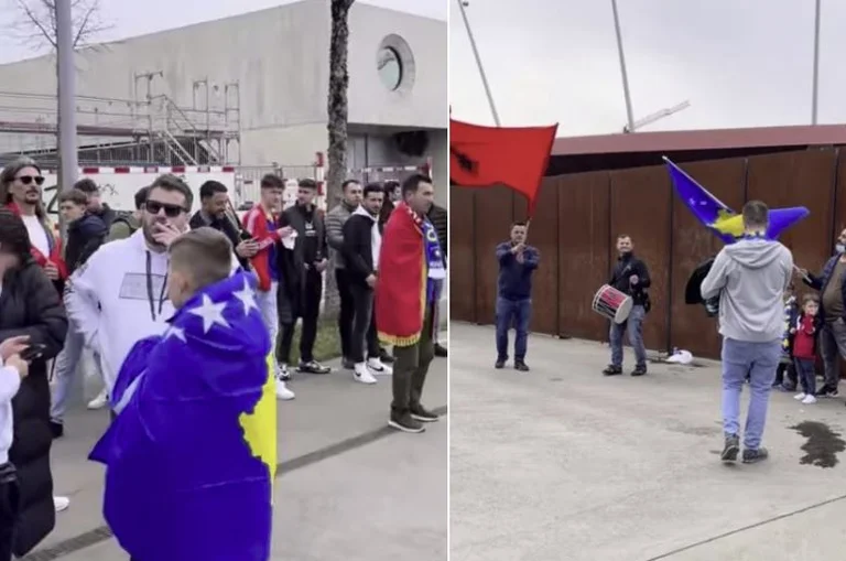 “The Dardans are at the party before the Swiss match.