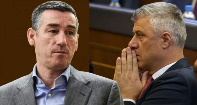“Albulena Haxhiu, bevor sie nach Den Haag gehen, apologise zu Thaci und Vesei, die sie als Verbrecher bezeichneten”