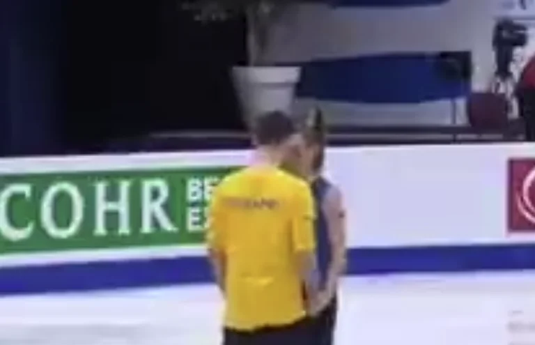 Çifti ukrainas që konkurroi në Kampionatin Botëror të patinazhit në Francë, nuk kishin kostum, lufta ia ndaloi përgatitjen