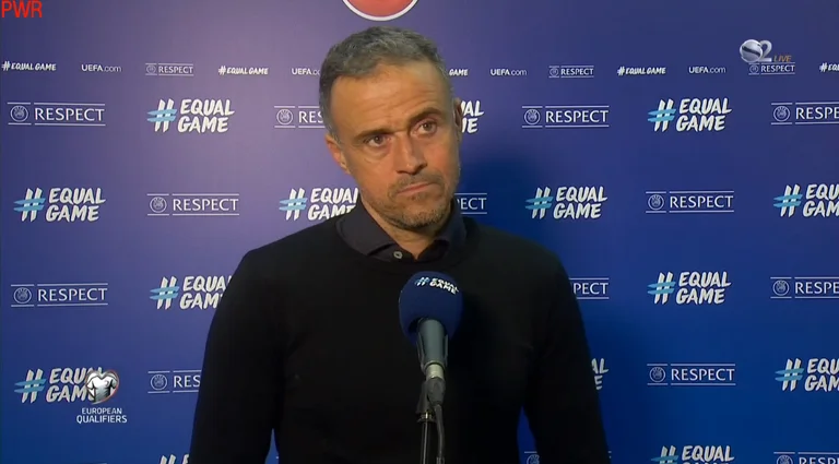 Luis Enrike komplimenton Shqipërinë: Ishte duel i vështirë me një lojtar si Broja