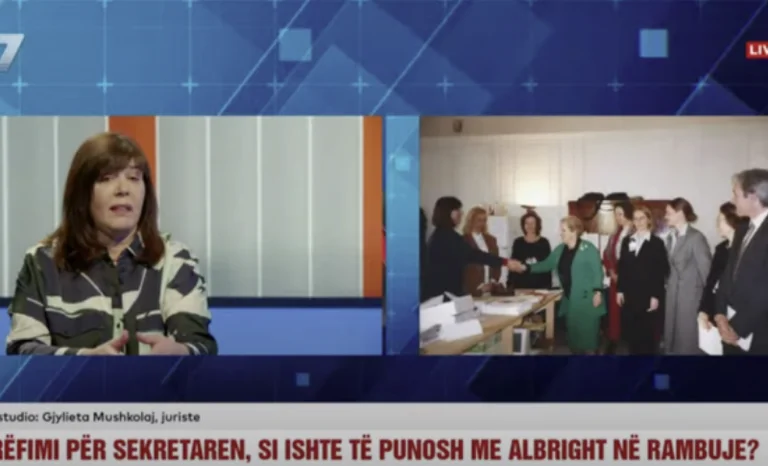 Rrëfimi për sekretaren, si ishte të punosh me Albright në Rambuje?