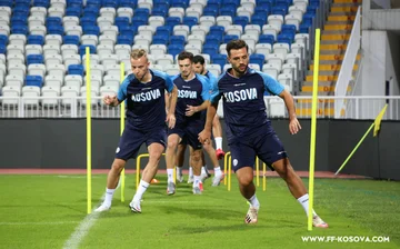 Kosovos mögliche Bildung für das Spiel gegen Burkina Fassos