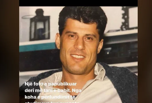 Endriti poston foton e papublikuar deri më tani të Hashim Thaçit