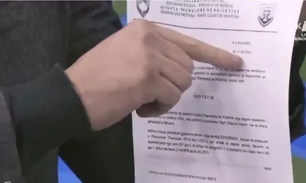 Arian Ahmeti appelle RTK à publier le document d'Adam (non publié) hier soir