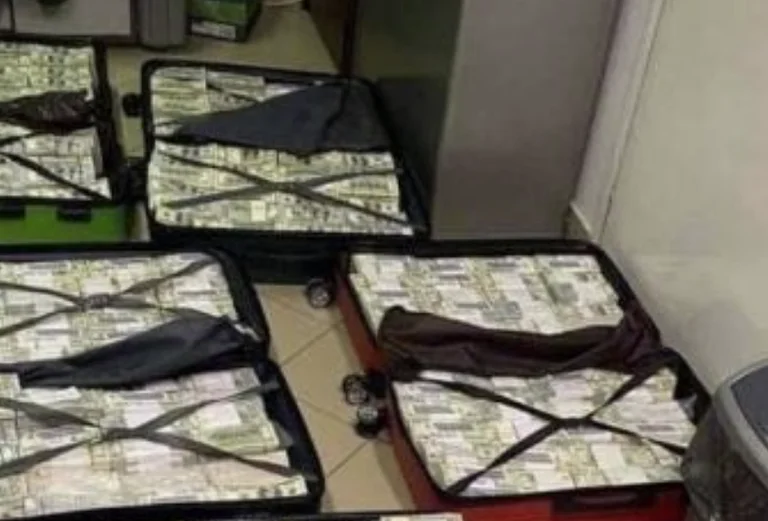 La esposa del ex diputado ucraniano se quedó con 28m euros en maleta