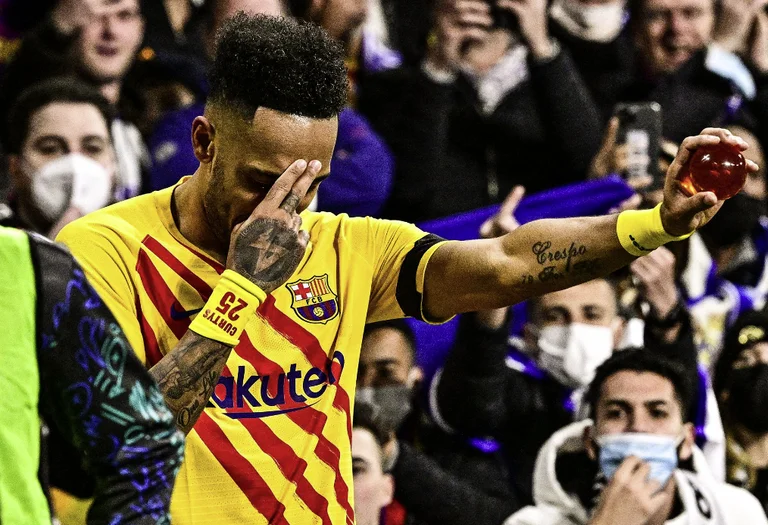 Aubamyang's statement after the match with Real is running on the grid.