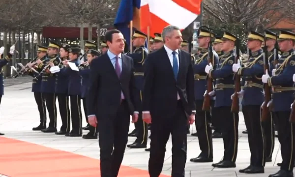 Prime Minister Kurti hosts Austrian Chancellor