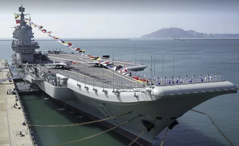 Try China: Moving a plane right near Taiwan