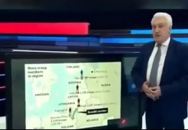 Russian television publishes Putin's plan to invade these NATO countries