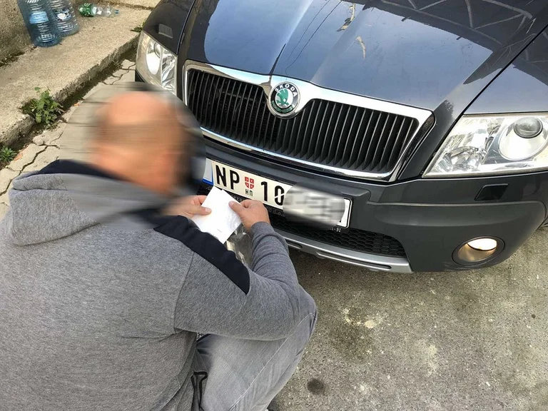 BSK zu zahlen Kfz Aufkleber