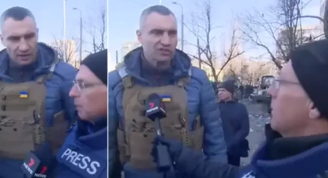 “Russia is hitting military targets”, Vitaly Klitschkon explodes in the interview