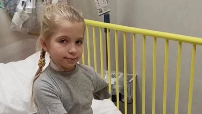 The Ukrainian girl lost her arm on a Russian attack: I hope they didn't want to hurt me