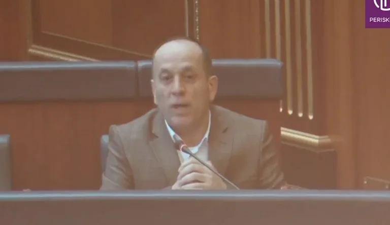 Ferat Shala vient d'apprendre à l'Assemblée : Je fais de mon mieux. Ne m'insulte pas.