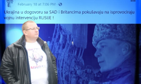 Serbian List Express supports Russian aggression in Ukraine, while the US and British call them provocative