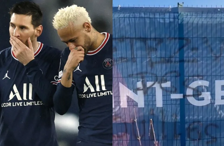 Les fans parisiens montrent vers le bas “ ”, écrivez “s de” mots offensants pour le Switch et Neymar