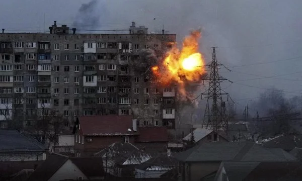La Gran Bretagna pubblica una nuova mappa degli attacchi russi in Ucraina
